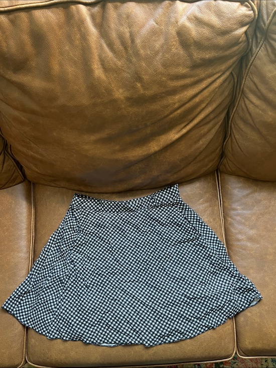 Talula Dresses & Skirts - Talula Black and White Gingham Skater Skirt